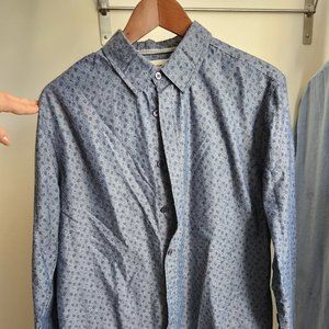 Mens Julian & Mark casual button up shirt
